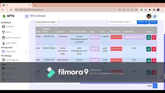 Student Progress tracking system | React Website | Final year project 2023 смотреть онлайн