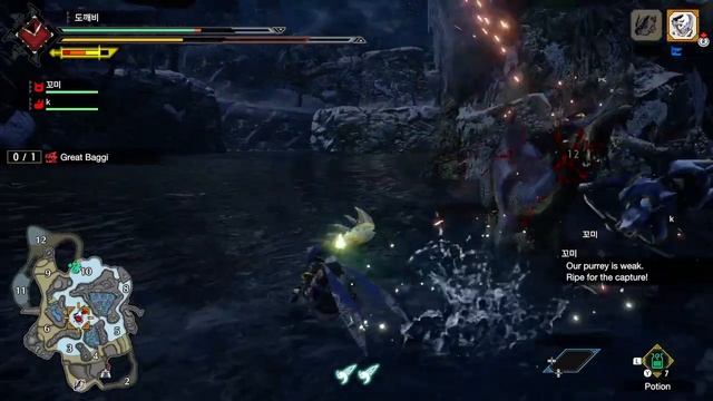 Monster Hunter Rise - Trying Great Sword for the fist time (Great Baggi) смотреть онлайн