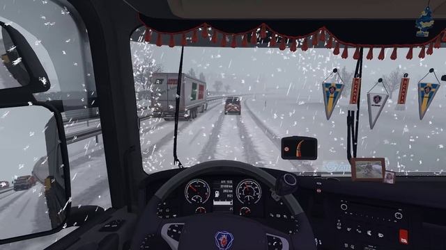ETS2 1.30.2.2s (Special Transport DLC!!!) - Scania R - Dresden (D) - Wrocław (PL) смотреть онлайн
