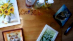 Как делать тройник для масляной живописи?