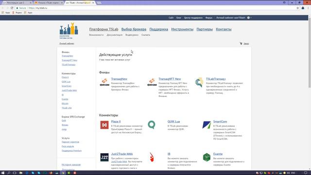 Finam и TSLab в 2018 году смотреть онлайн