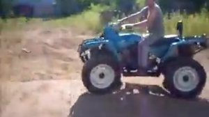 Очерский законченный самодельный квадроцикл