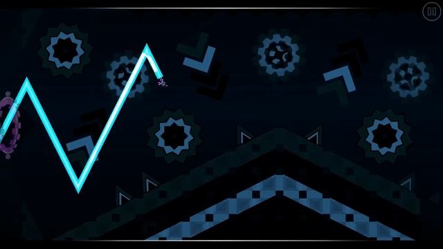 "SONIC WAVE" by CYCLIC [V2] 100% Gameplay (S-AV) | Geometry Dash смотреть онлайн