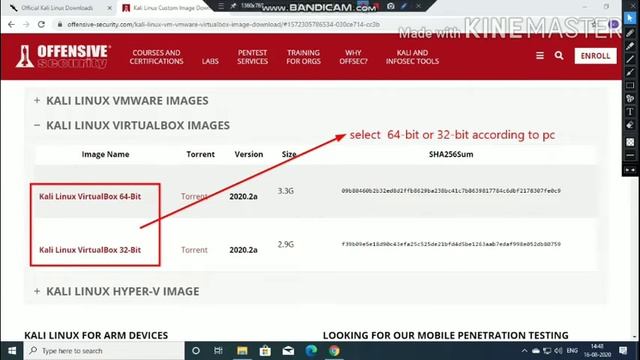 How to install kali linux on oracle virtual box смотреть онлайн