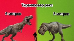 Динозавры из парка юрского периода против реальной жизни (часть 1).