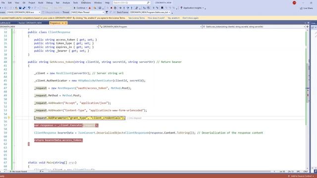 ASP.NET Web API: C# API Authentication(Get access token & bearer (Json Deserialize) смотреть онлайн