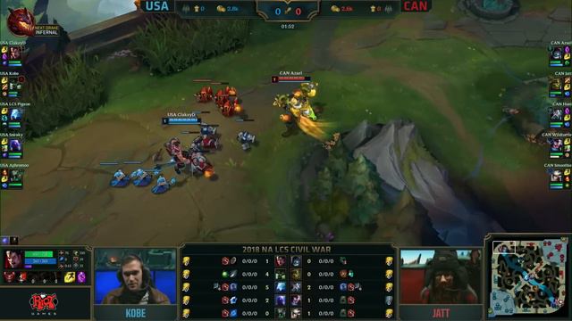 NA LCS Civil War смотреть онлайн