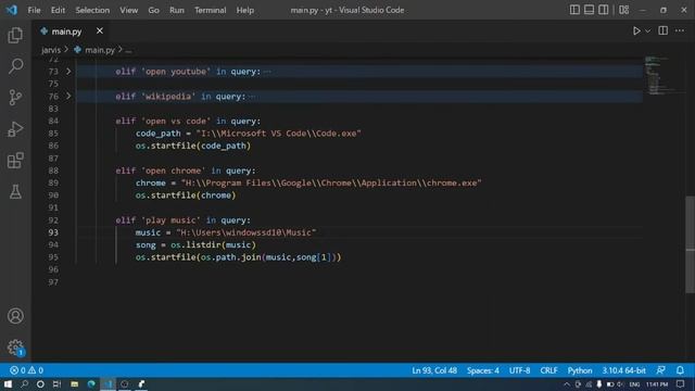 How to make jarvis part 9 | how to play music through voice | how to make jarvis in python | part 9 смотреть онлайн
