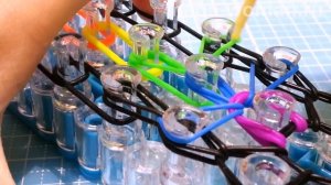 Браслет из резинок Rainbow loom косичка на станке