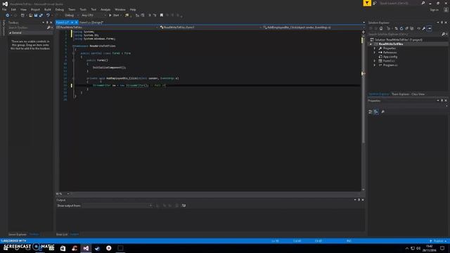 C# How to Read/Write Files using Windows Form смотреть онлайн