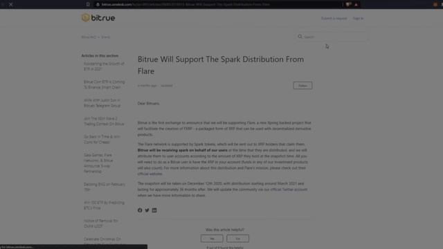 Bitrue Exchange x Flare Network (FTSO Data Provider Announcement) смотреть онлайн