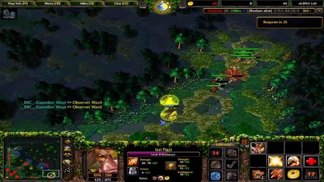 Dota LoD -- Ogre Magi + Slayer + Himself ! - Dagger + CC + Linken | Midder | смотреть онлайн