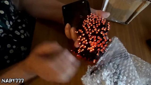 Распаковка посылки с Aliexpress (алиэкспресс) . Новогодние гирлянды. смотреть онлайн