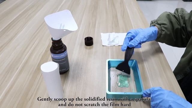 ANYCUBIC Photon  How To Clean Resin Vat After Printing
