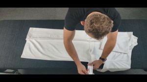 Учимся складывать халат