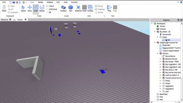 How to create a tycoon in ROBLOX Studio 2017 смотреть онлайн