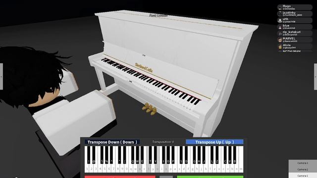 Kimi no na wa OST - Kataware Doki ( Theishter Arr. ) on Roblox Piano смотреть онлайн