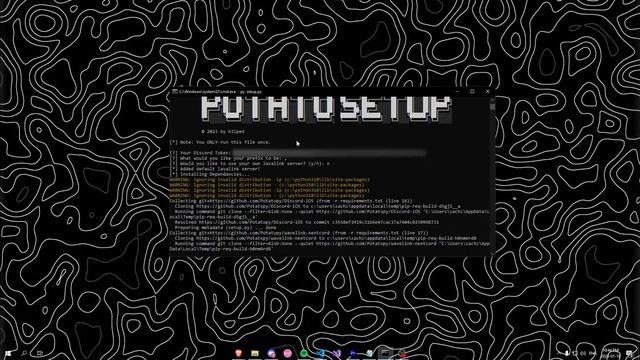 An ALL-IN-ONE DISCORD BOT (in python) смотреть онлайн