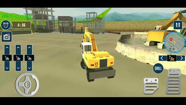 Heavy Excavator - Demolish Construction Game | Android Gameplay смотреть онлайн
