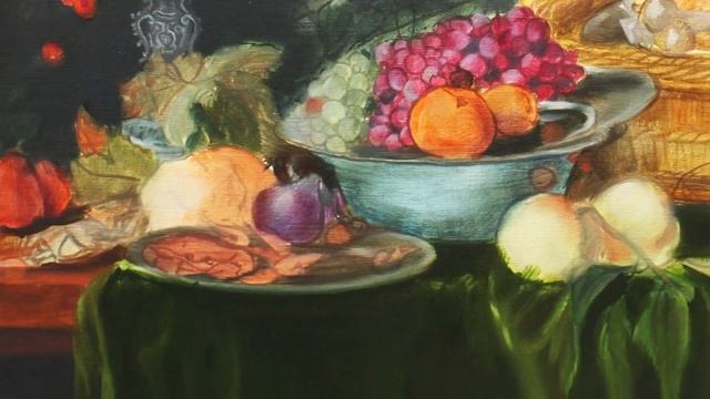 Живопись маслом. "Нарушаем законы живописи". смотреть онлайн
