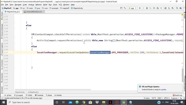 How To Get Current Location in Android Studio | Geocoder | GPS | w/ Source Code смотреть онлайн
