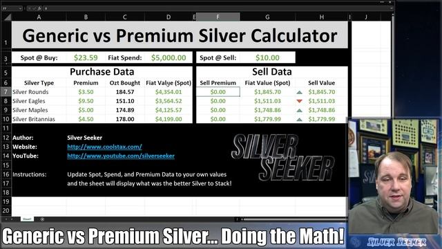 The Truth about Stacking Generic Silver vs Premium Silver Coins! смотреть онлайн