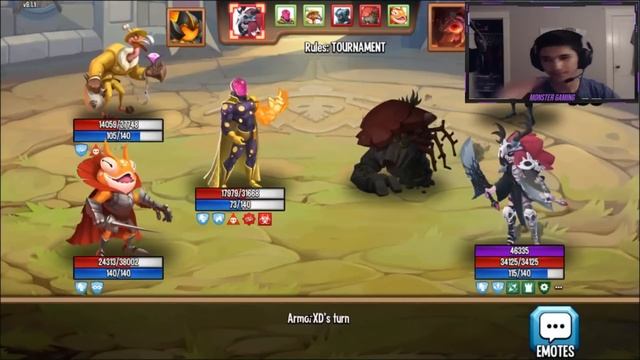THE BATTLE THAT EVERYONE WANTED | ARMOR GAMING VS MONSTER GAMING:Monster Legends смотреть онлайн