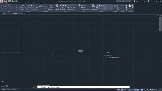 How to Draw Straight Lines in Autocad | Autocad Tutorial смотреть онлайн