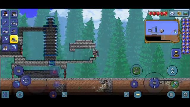 Строим дом в Террарии с помощью tl pro#1 смотреть онлайн