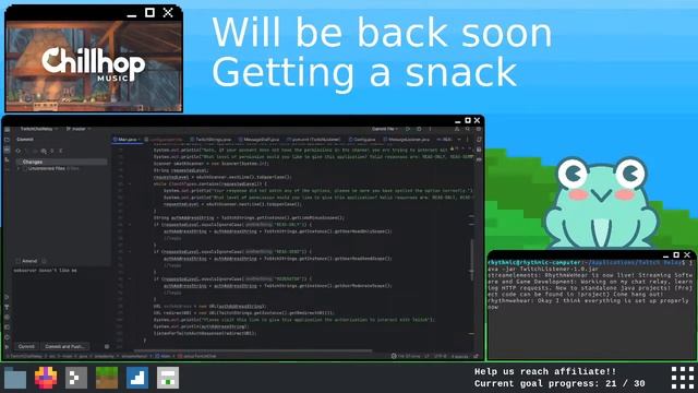 Working on my chat relay, learning HTTP requests. New to standalone java projects! смотреть онлайн