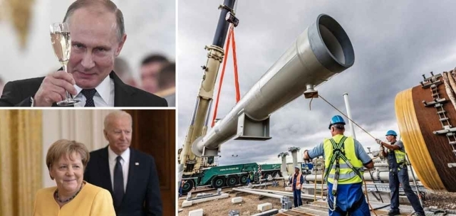 Германия не собирается перекрывать газопровод Северный поток 2. События новости свежие