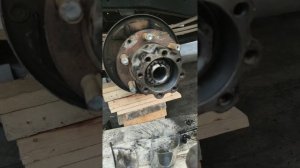 Регулировка подшипник задней ступицы Газель Некст часть2