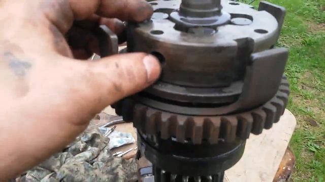 Ремонт редуктора  ПД 10У,( пускач), на МТЗ