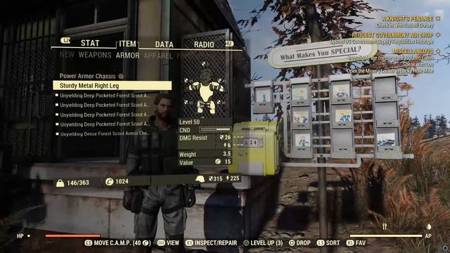 Fallout 76 - Mule Build | Store more legendary weapons | Decrease stash смотреть онлайн