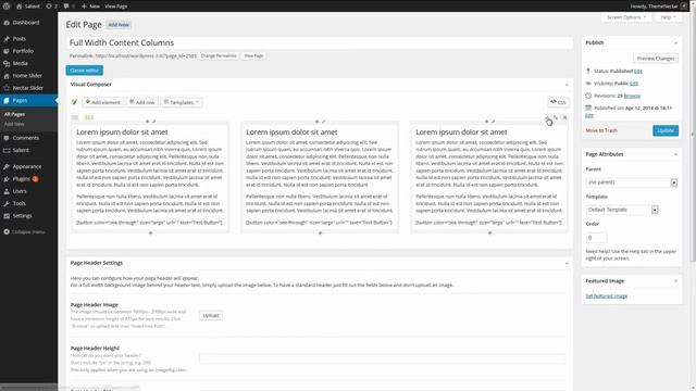 Best Wordpress Theme Salient - Full Width Content Columns смотреть онлайн
