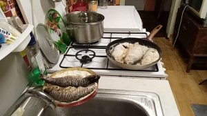 ПЛОТВА  ЖАРЕНАЯ БЕЗ КОСТЕЙ