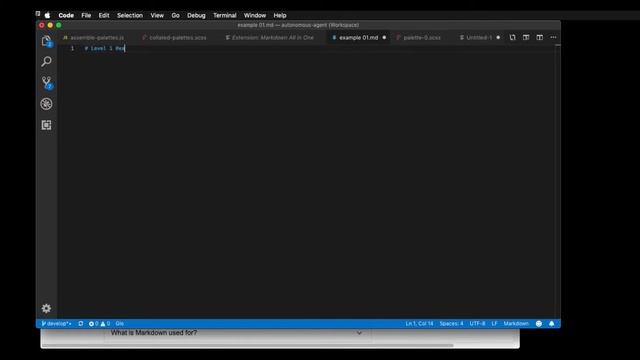 Editing Markdown with Visual Studio Code смотреть онлайн