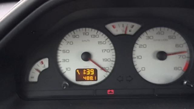 Peugeot 106 GTI 0-220 km/h смотреть онлайн