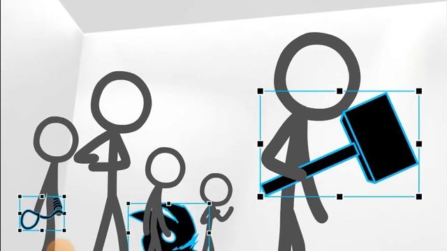 Стикмен против анимации 5 продолжение @alanbecker