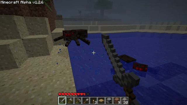 lp. Сквозь Версии #1 / Первая ночь \ Minecraft Alpha 1.2.6 смотреть онлайн