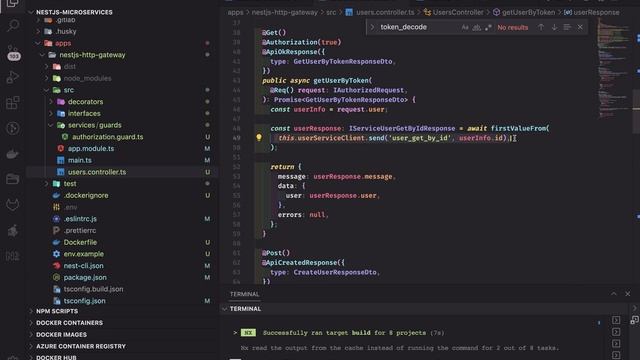 Nest JS Microservices using Gateway and TCP services Part-2 #nestjs #microservices #11 смотреть онлайн