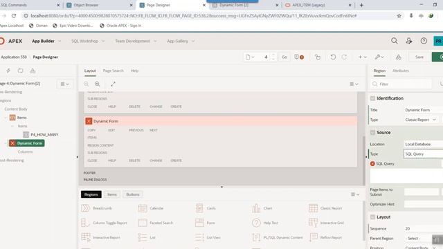 Dynmaic Form using APEX_ITEM in Oracle APEX смотреть онлайн
