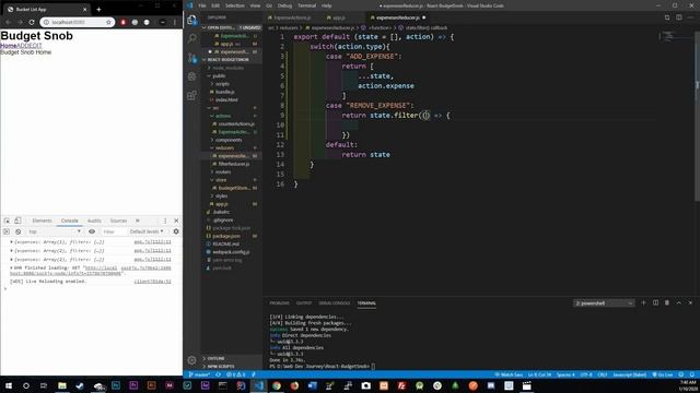 React JS - Redux, Actions For Expenses / Filters смотреть онлайн