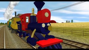 Trainz Remake - Casey Jr. The Circus Engine & Friends - Casey Jr. & Alan (8K Subs Special!)