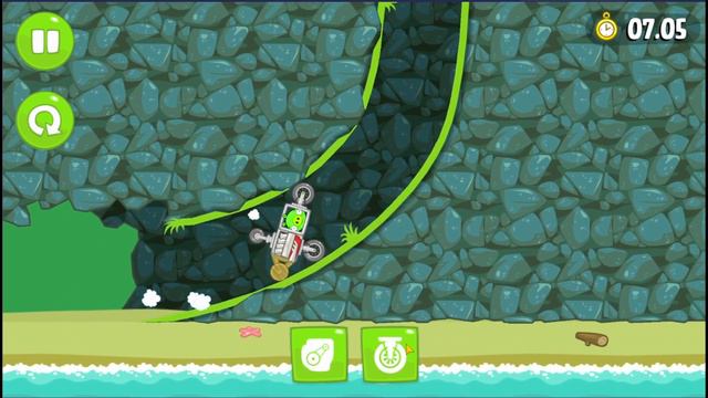 BAD PIGGIES | FUN game 🤣🤣 part - 3 смотреть онлайн