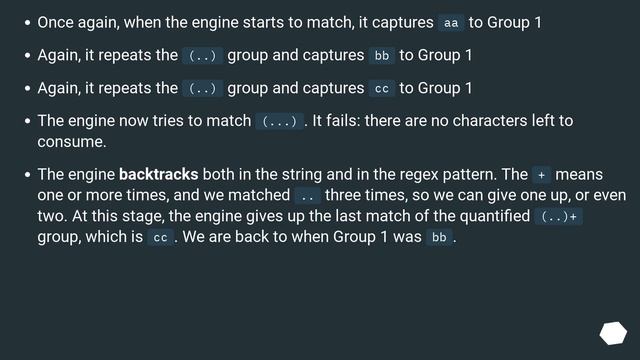Why Does a Repeated Capture Group Return these Strings? смотреть онлайн