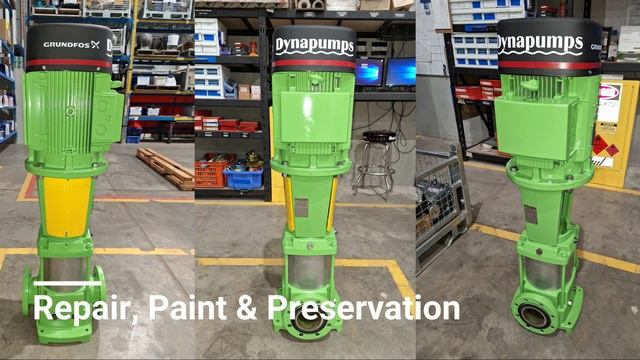 Exceptional CR90-2 multistage centrifugal pump repair for an Oil & Gas exploration operation смотреть онлайн