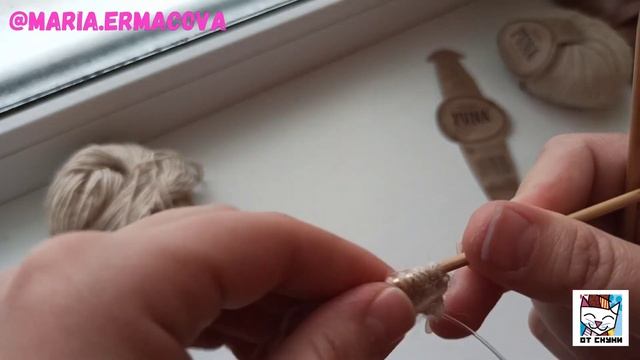 Шапка с макушкой Лопата вяжем от макушки. Часть 1. смотреть онлайн