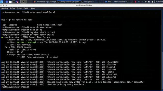 Bind9 with Docker смотреть онлайн