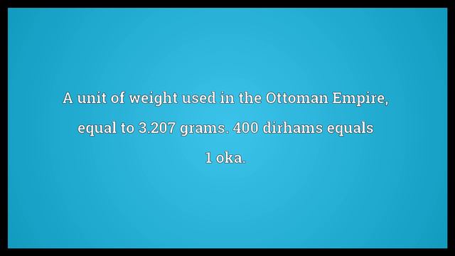Dirham Meaning смотреть онлайн